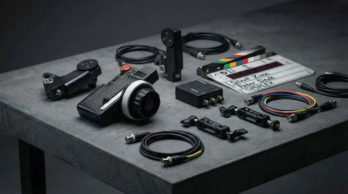 Film grip equipment including camera crane and motion systems